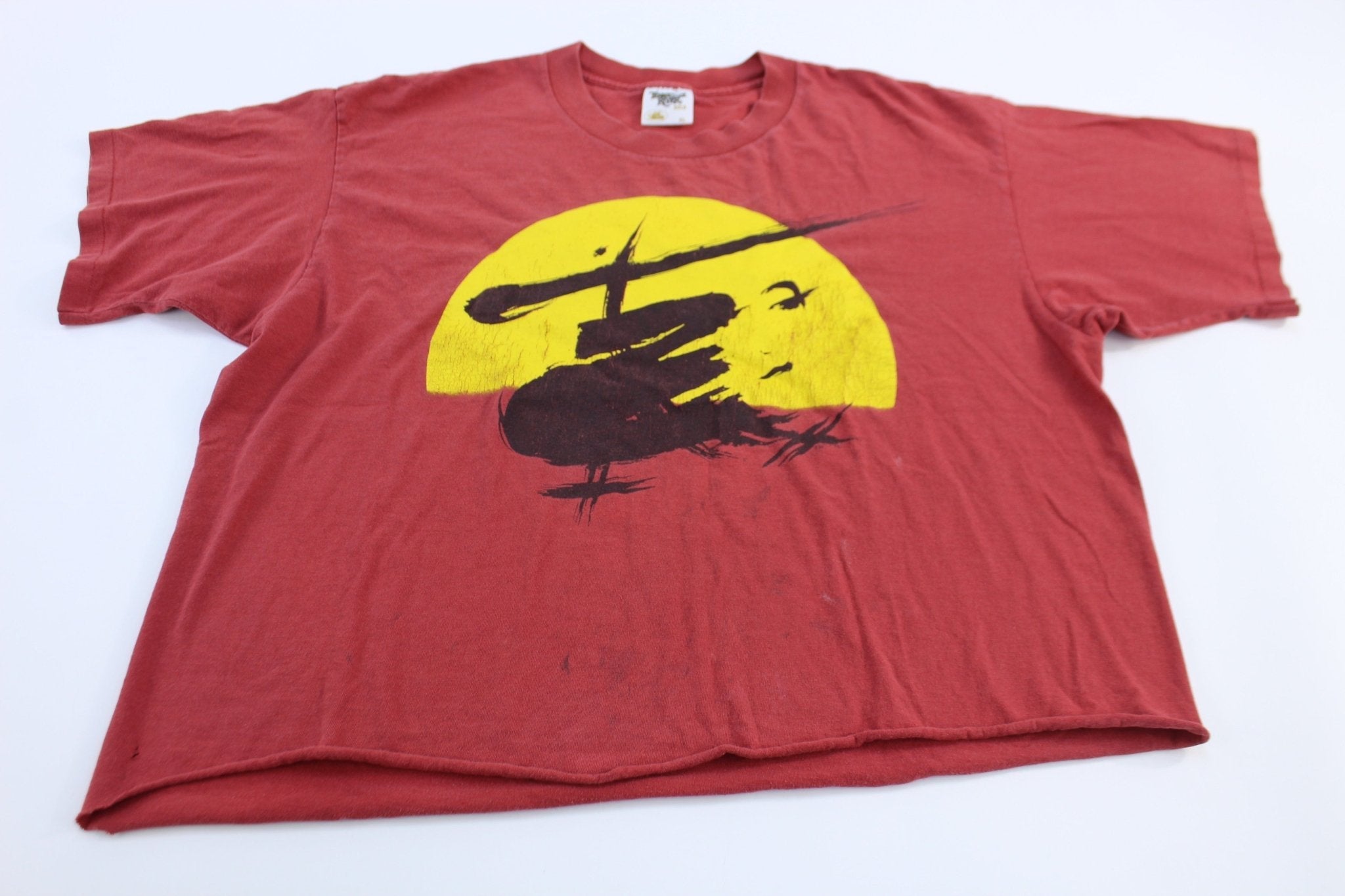 90's Miss Saigon Musical Cropped T-Shirt - T-Shirts - Thrifted Threads