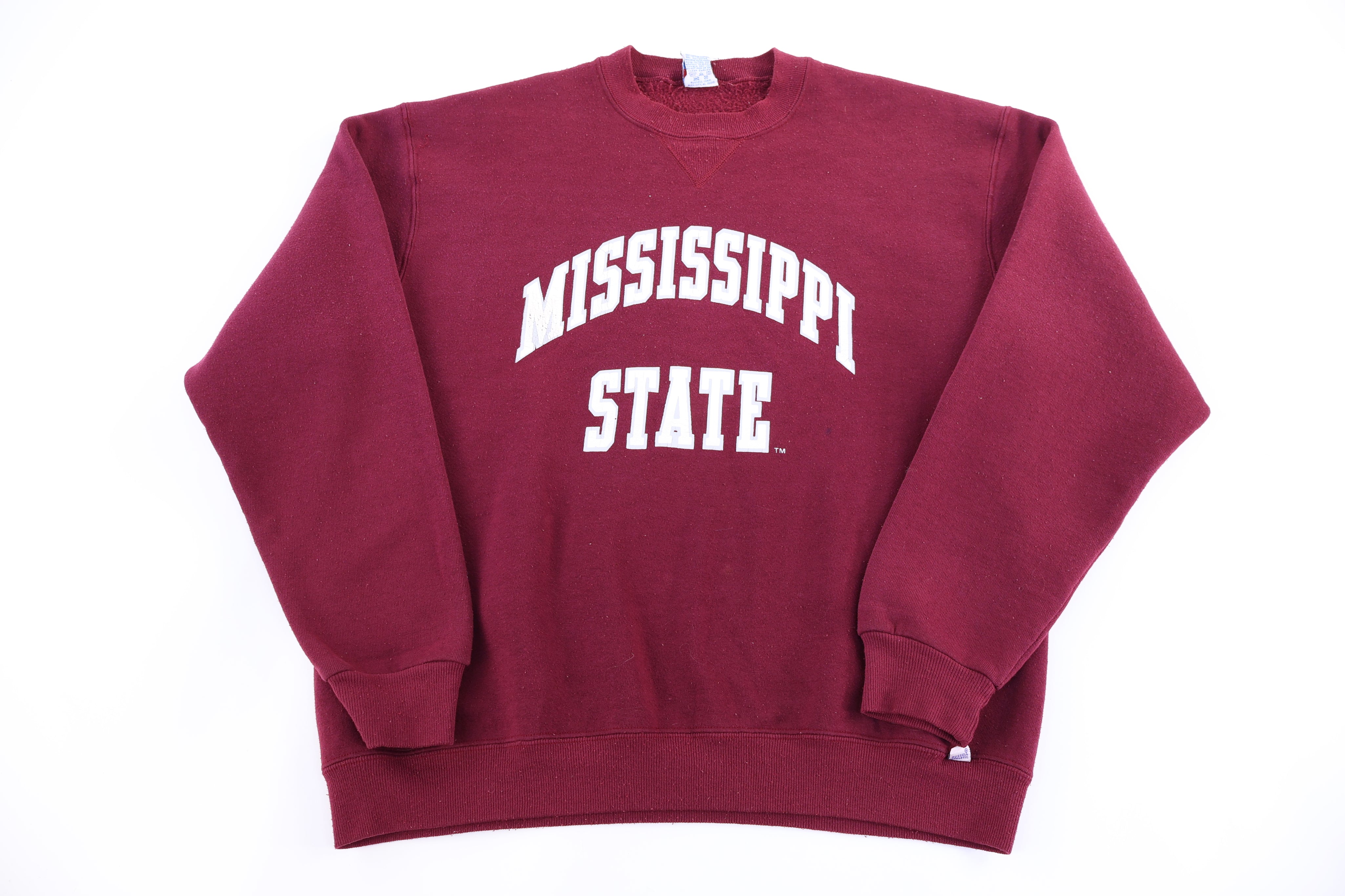90's Mississippi State University Sweatshirt - Sweatshirt - Thrifted Threads