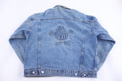 90's M&M's Medium Wash Denim Jackets - Jacket - Thrifted Threads