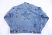90's M&M's Medium Wash Denim Jackets - Jacket - Thrifted Threads