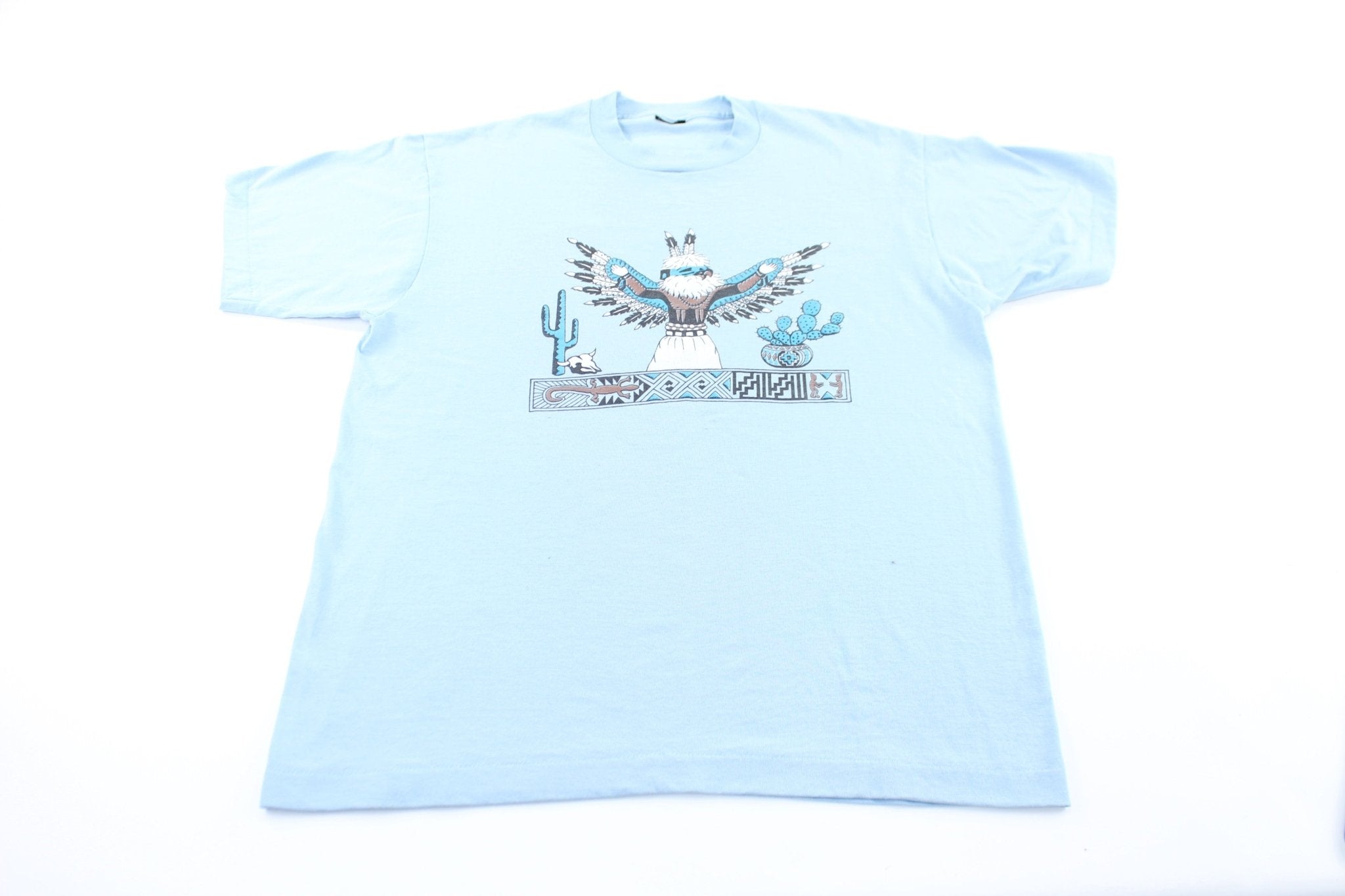 90's Native American Graphic T - Shirt - ThriftedThreads.com