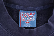 90's Navy Academy Sweatshirt - Sweatshirt - Thrifted Threads
