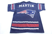90's New England Patriots Curtis Martin Pro Player T-Shirt - ThriftedThreads.com