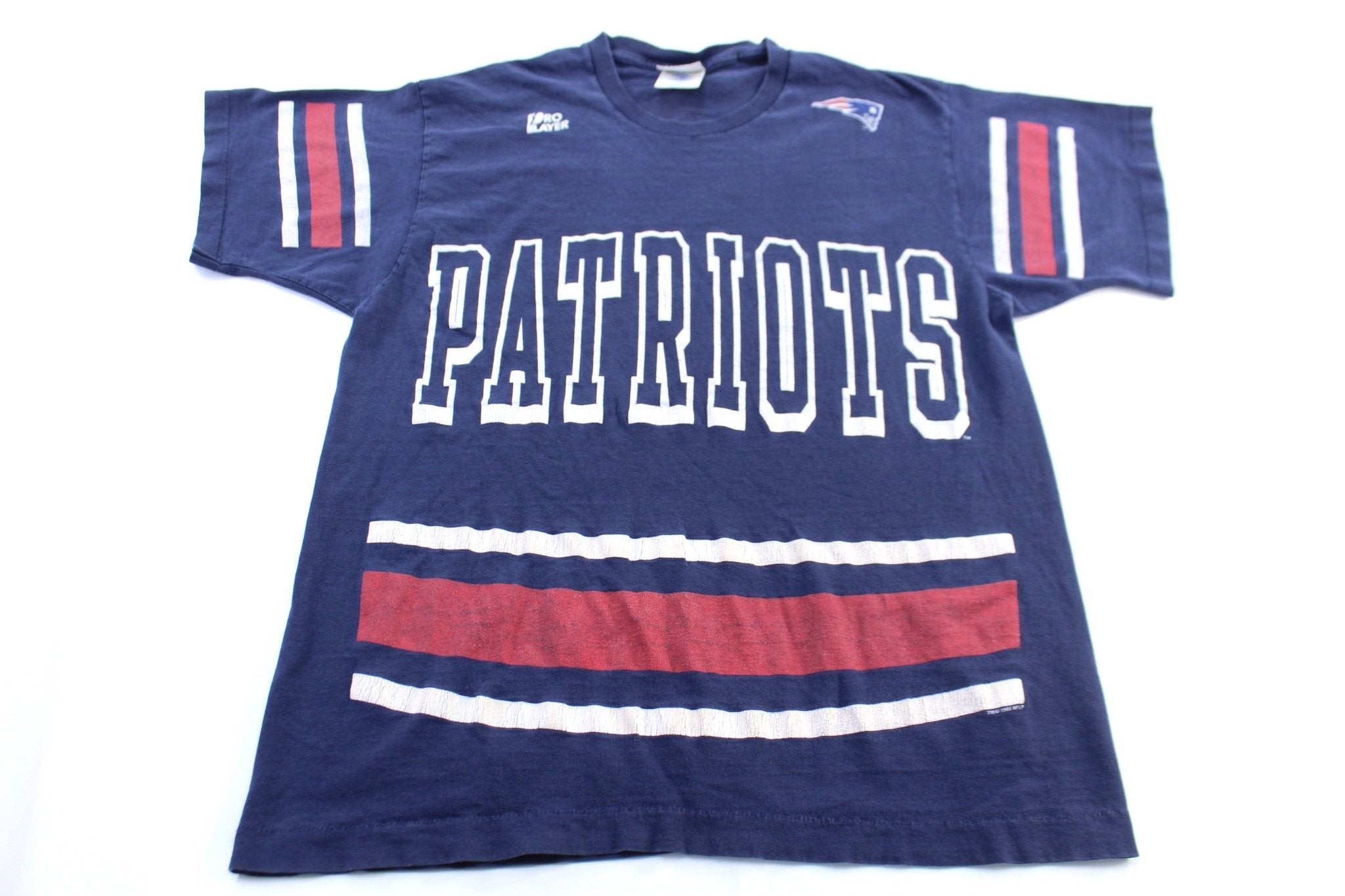 90's New England Patriots Curtis Martin Pro Player T-Shirt - ThriftedThreads.com