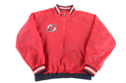 90's New Jersey Devils Hockey Reversible Pullover Windbreaker - Jacket - Thrifted Threads