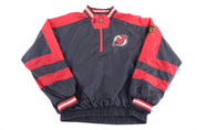 90's New Jersey Devils Hockey Reversible Pullover Windbreaker - Jacket - Thrifted Threads