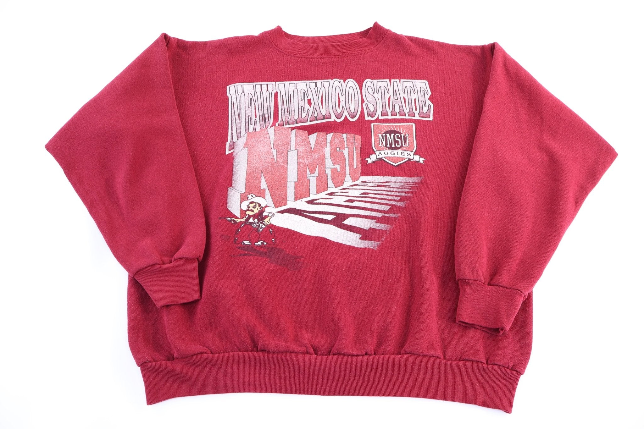90's New Mexico State University Sweatshirt - Sweatshirt - Thrifted Threads