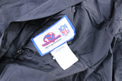 90's New York Giants Embroidered Reversible Zip Up Jacket - Jacket - Thrifted Threads