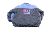 90's New York Giants Embroidered Reversible Zip Up Jacket - Jacket - Thrifted Threads