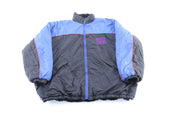 90's New York Giants Embroidered Reversible Zip Up Jacket - Jacket - Thrifted Threads