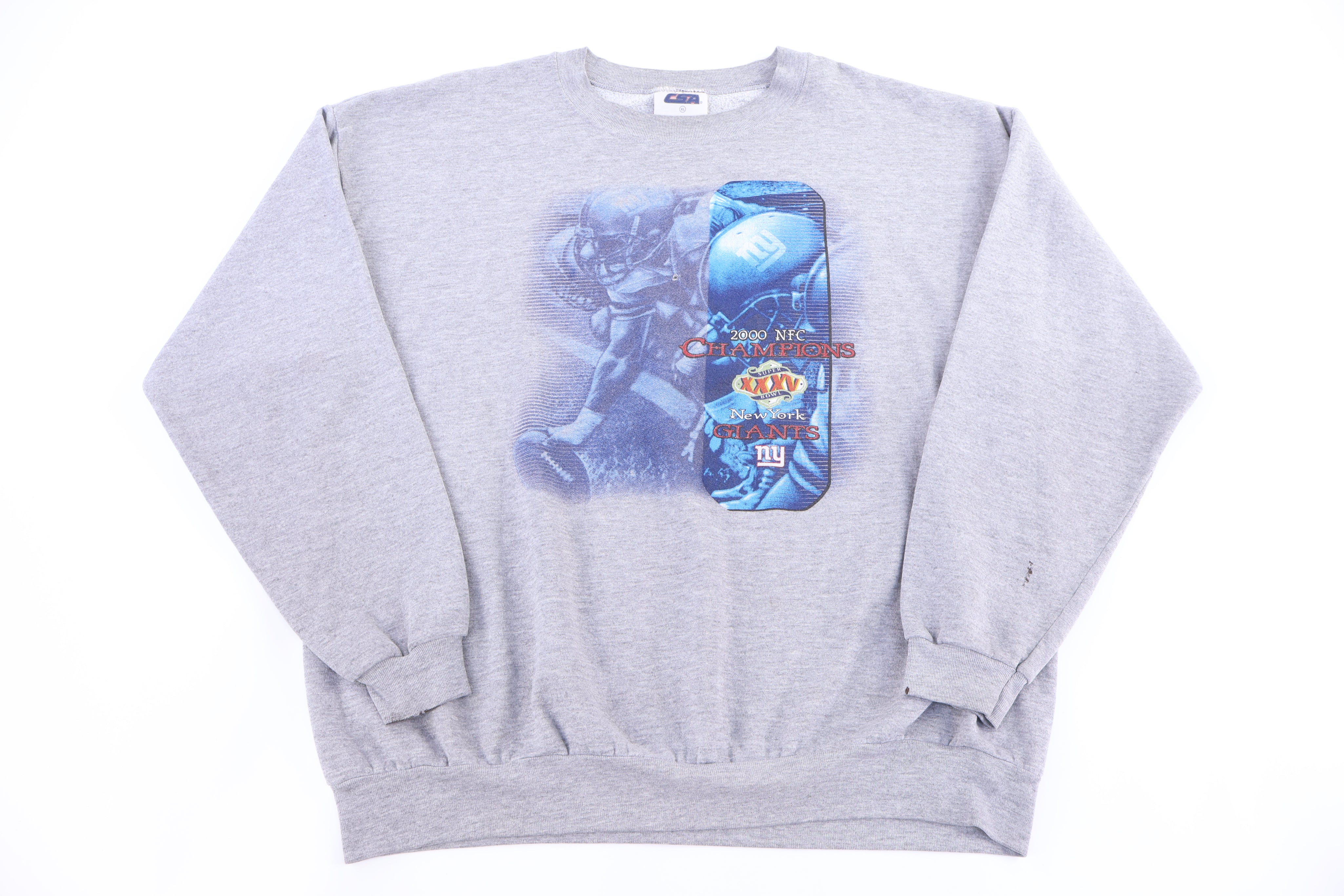 90's New York Giants Football Sweatshirt - Sweatshirt - Thrifted Threads