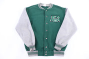 90's New York Jets Bomber Jacket - Jacket - Thrifted Threads