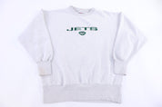 90's New York Jets Football Sweatshirt - Sweatshirt - Thrifted Threads