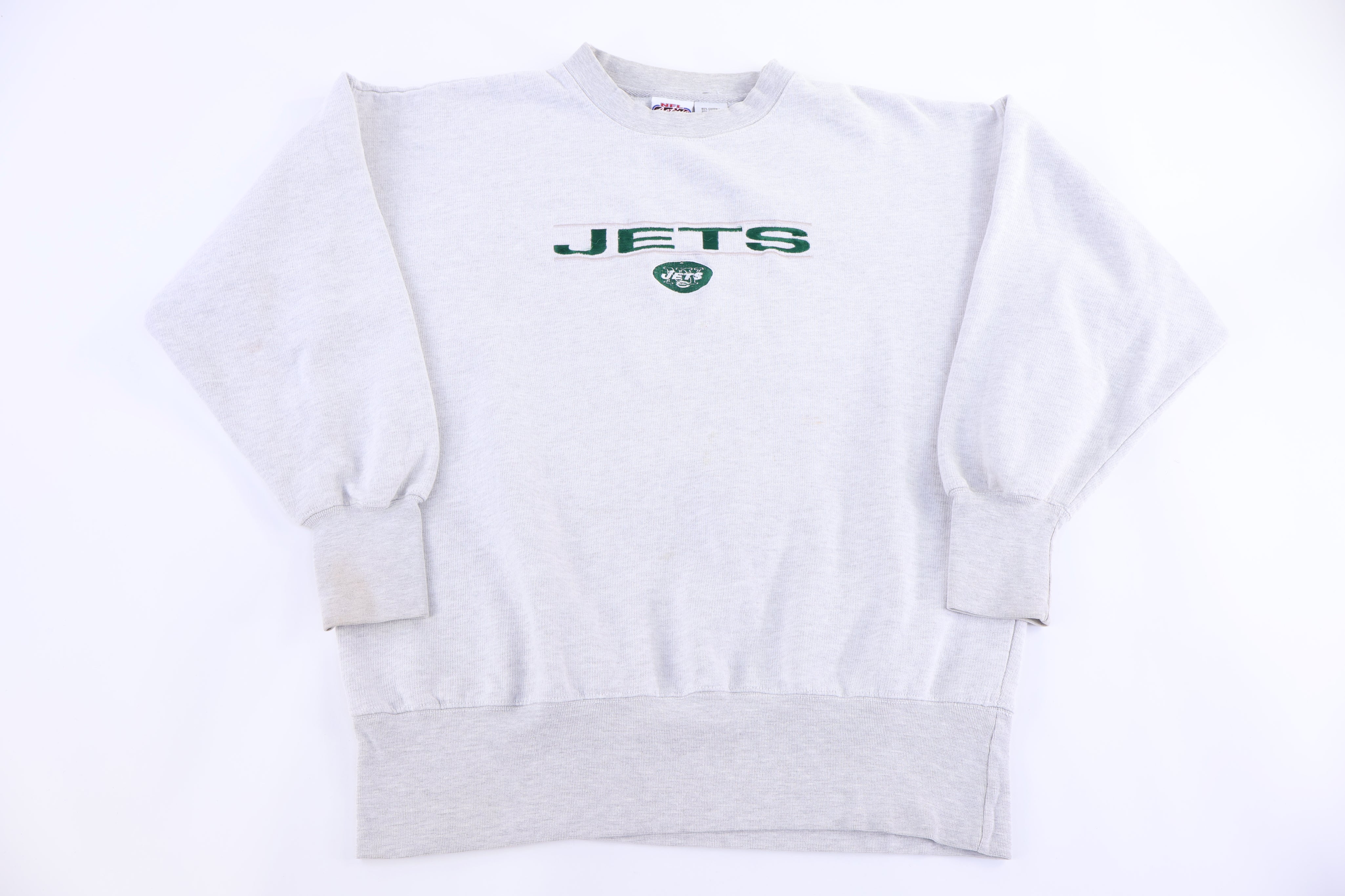 90's New York Jets Football Sweatshirt - Sweatshirt - Thrifted Threads