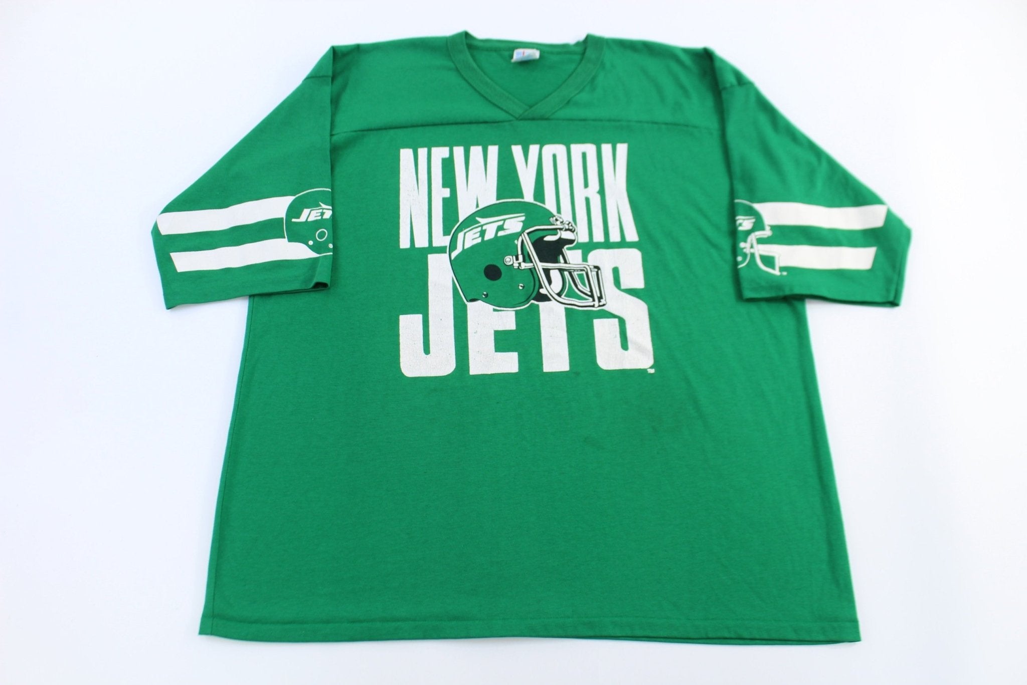 90's New York Jets Football T-shirt - Shirts & Tops - Thrifted Threads