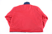 90's New York Rangers Hockey Full Zip Reversible Jacket - Jacket - Thrifted Threads