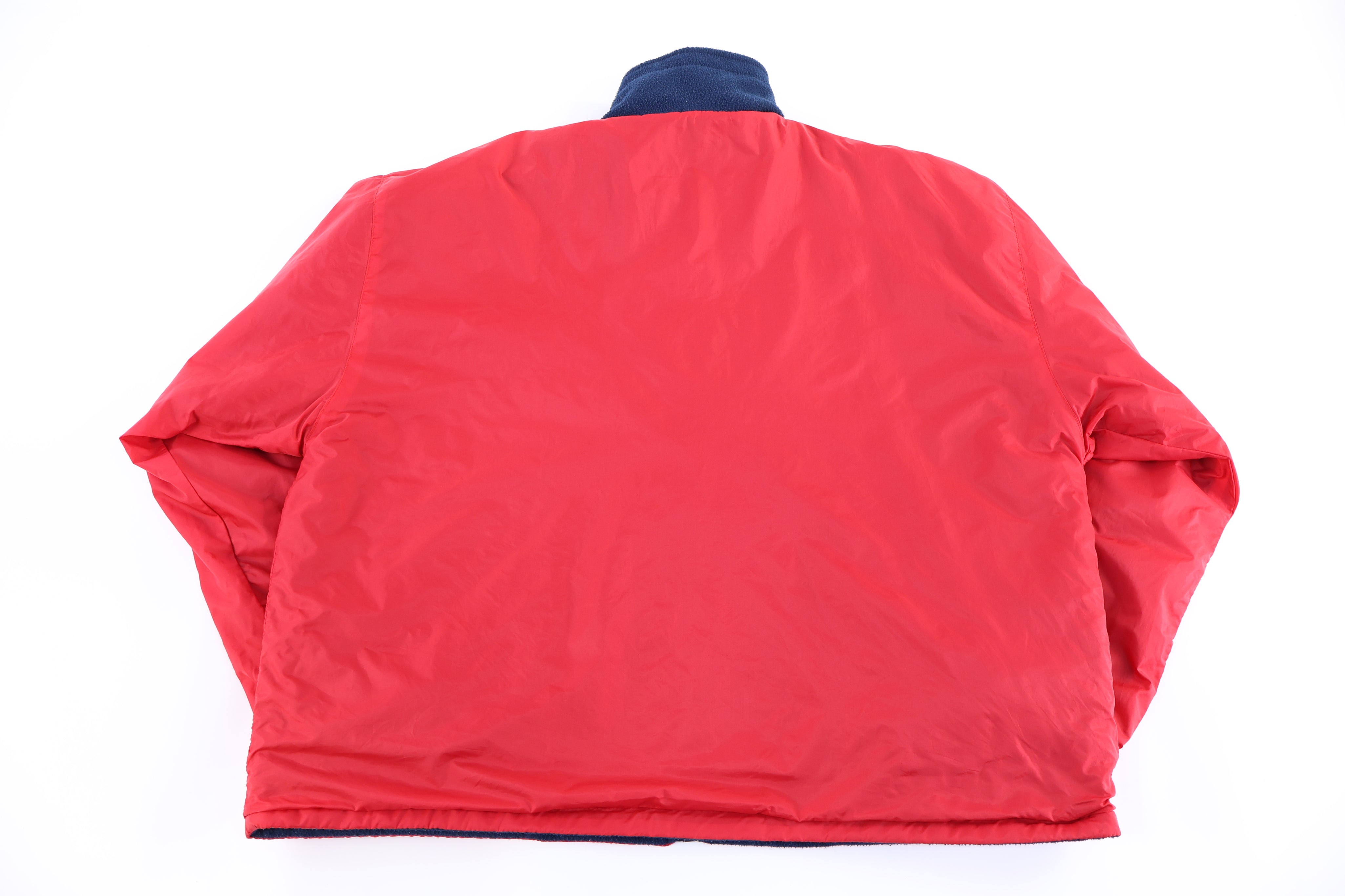 90's New York Rangers Hockey Full Zip Reversible Jacket - Jacket - Thrifted Threads