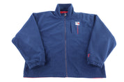 90's New York Rangers Hockey Full Zip Reversible Jacket - Jacket - Thrifted Threads