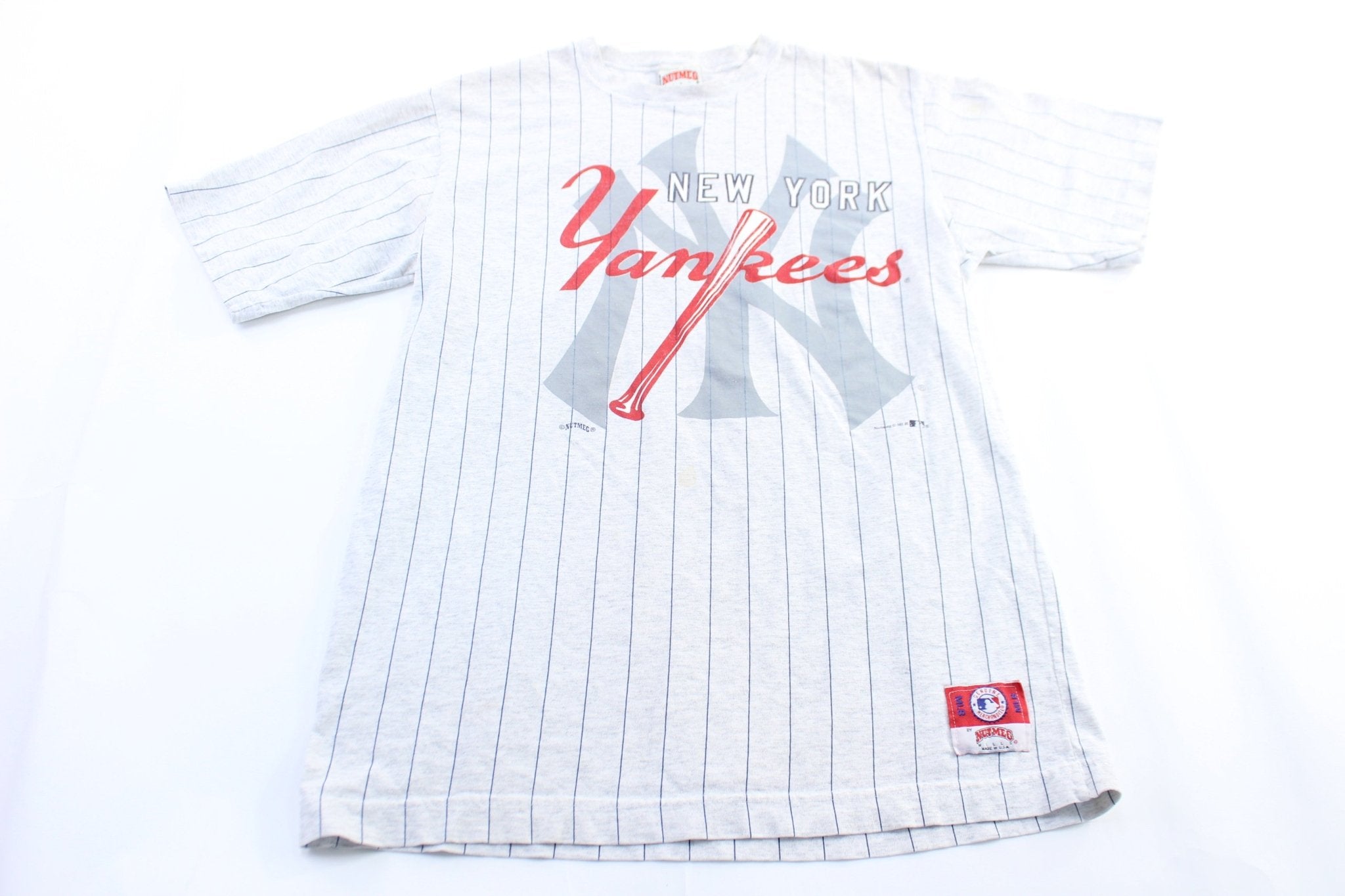 90's New York Yankees Nutmeg Baseball T-Shirt - ThriftedThreads.com