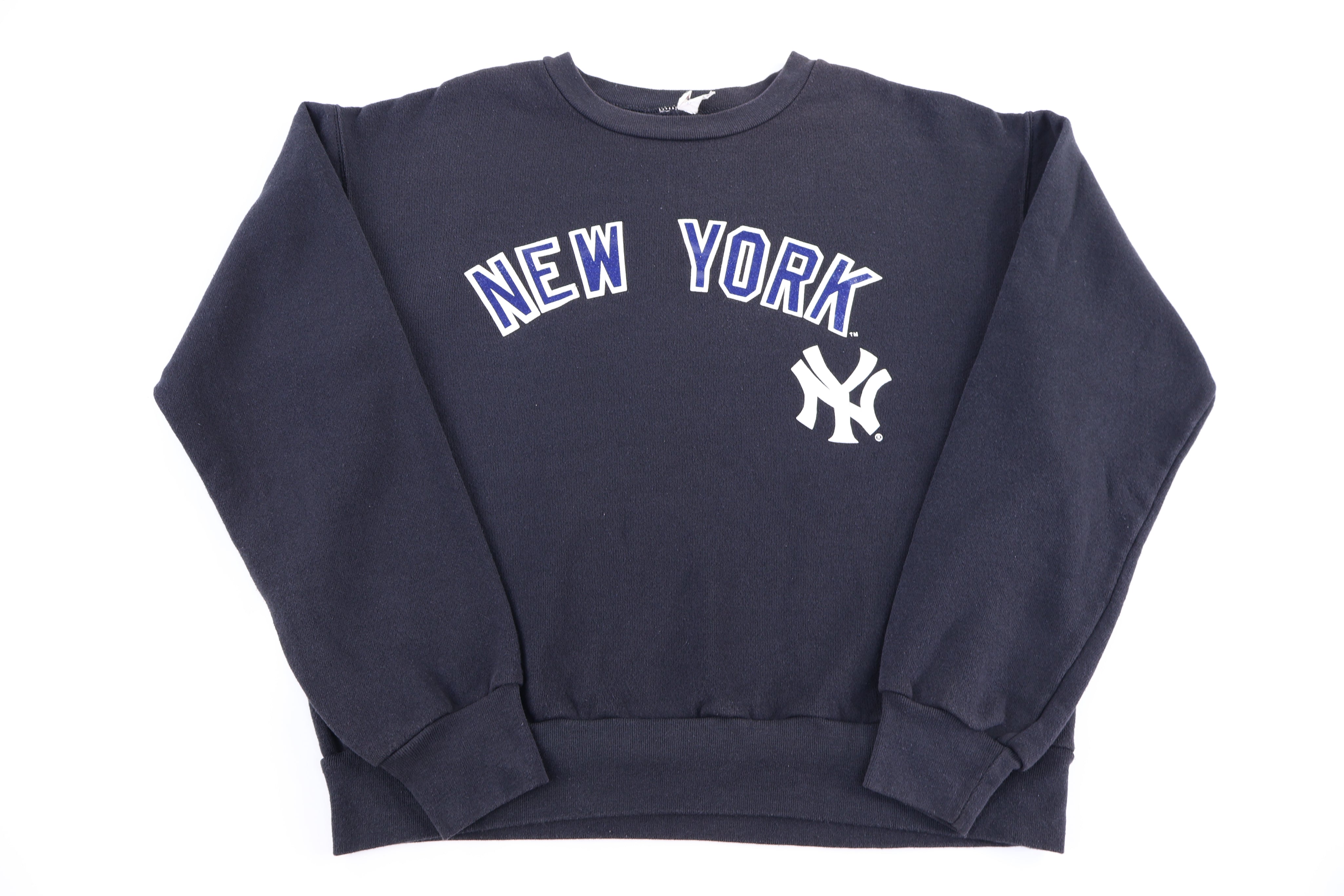90's New York Yankees Pullover Sweater - Sweater - Thrifted Threads
