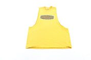 90's Nike Athletics Yellow Tank Top - ThriftedThreads.com
