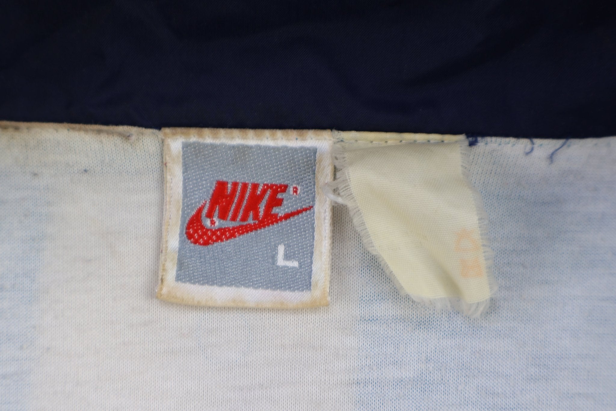 90's Nike Blue Full Zip Windbreaker - jacket - Thrifted Threads