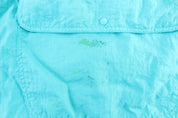 90's Nike Cross Training White, Black, & Turquoise Windbreaker Jacket - Jacket - Thrifted Threads