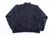 90's Nike Embroidered Logo Black Full Zip Jacket - Jacket - Thrifted Threads