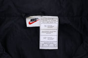 90's Nike Embroidered Logo Black Full Zip Jacket - Jacket - Thrifted Threads