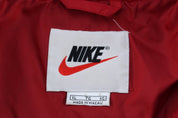 90's Nike Embroidered Logo Black Full Zip Puffer Jacket - Jacket - Thrifted Threads