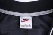 90's Nike Embroidered Logo Black Pullover Windbreaker - Jacket - Thrifted Threads