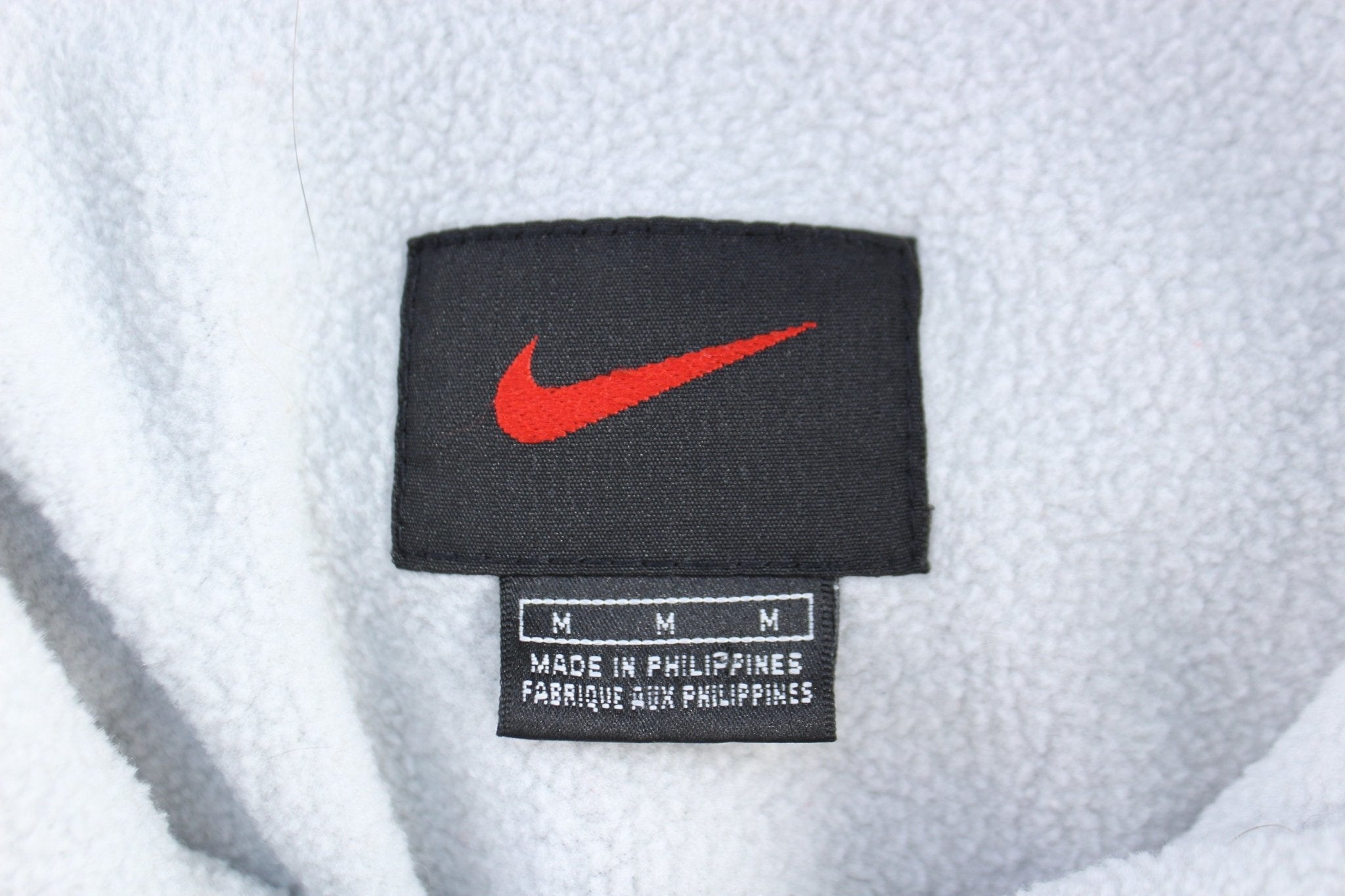 90's Nike Embroidered Logo Blue Full Zip Parka Jacket - Jacket - Thrifted Threads