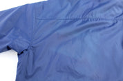 90's Nike Embroidered Logo Blue Full Zip Parka Jacket - Jacket - Thrifted Threads