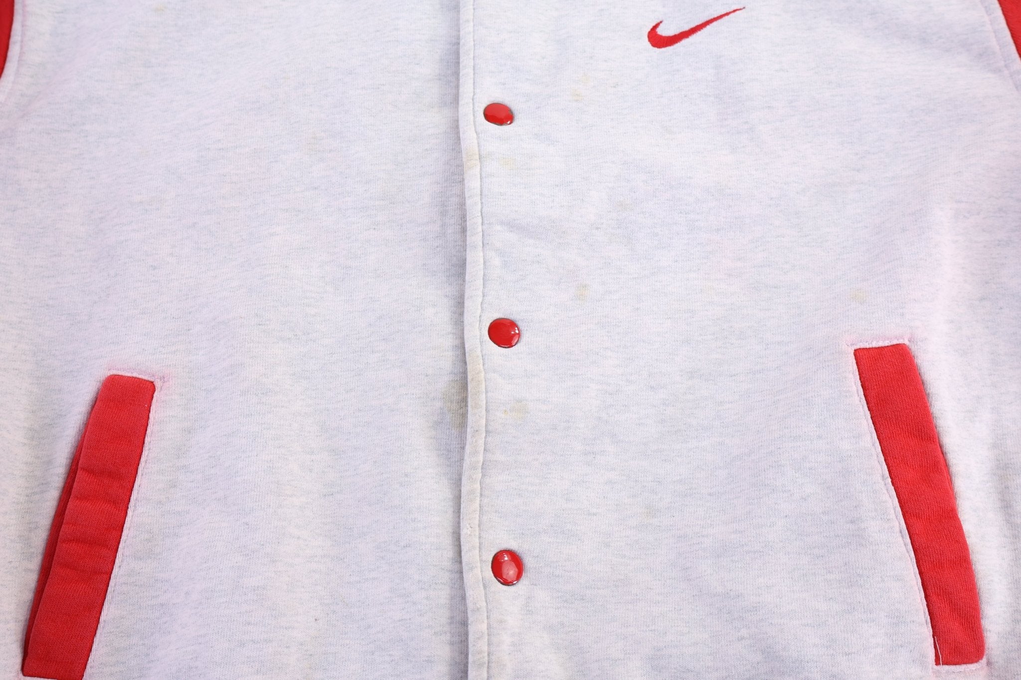 90's Nike Embroidered Logo Bomber Jacket - Jacket - Thrifted Threads