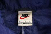 90's Nike Embroidered Logo Full Snap Jacket - Jacket - Thrifted Threads