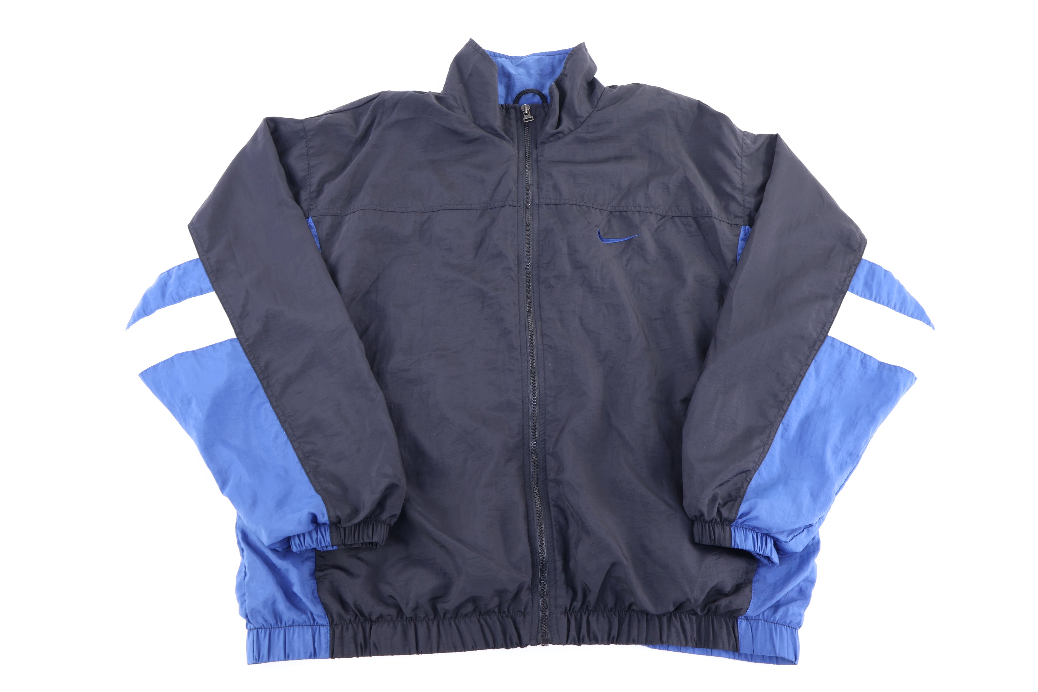 90's Nike Embroidered Logo Full Zip Jacket - Jacket - Thrifted Threads