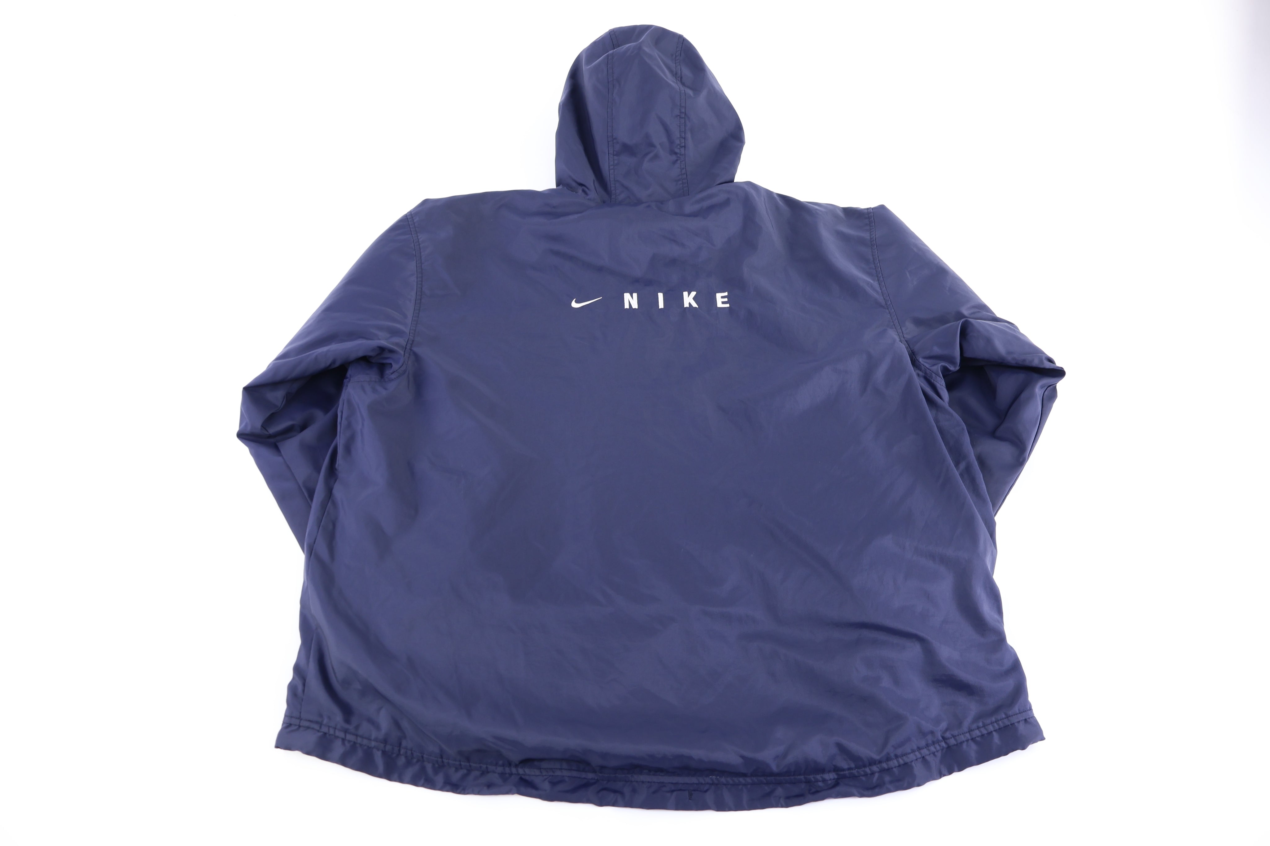 90's Nike Embroidered Logo Full Zip Jacket - Jacket - Thrifted Threads