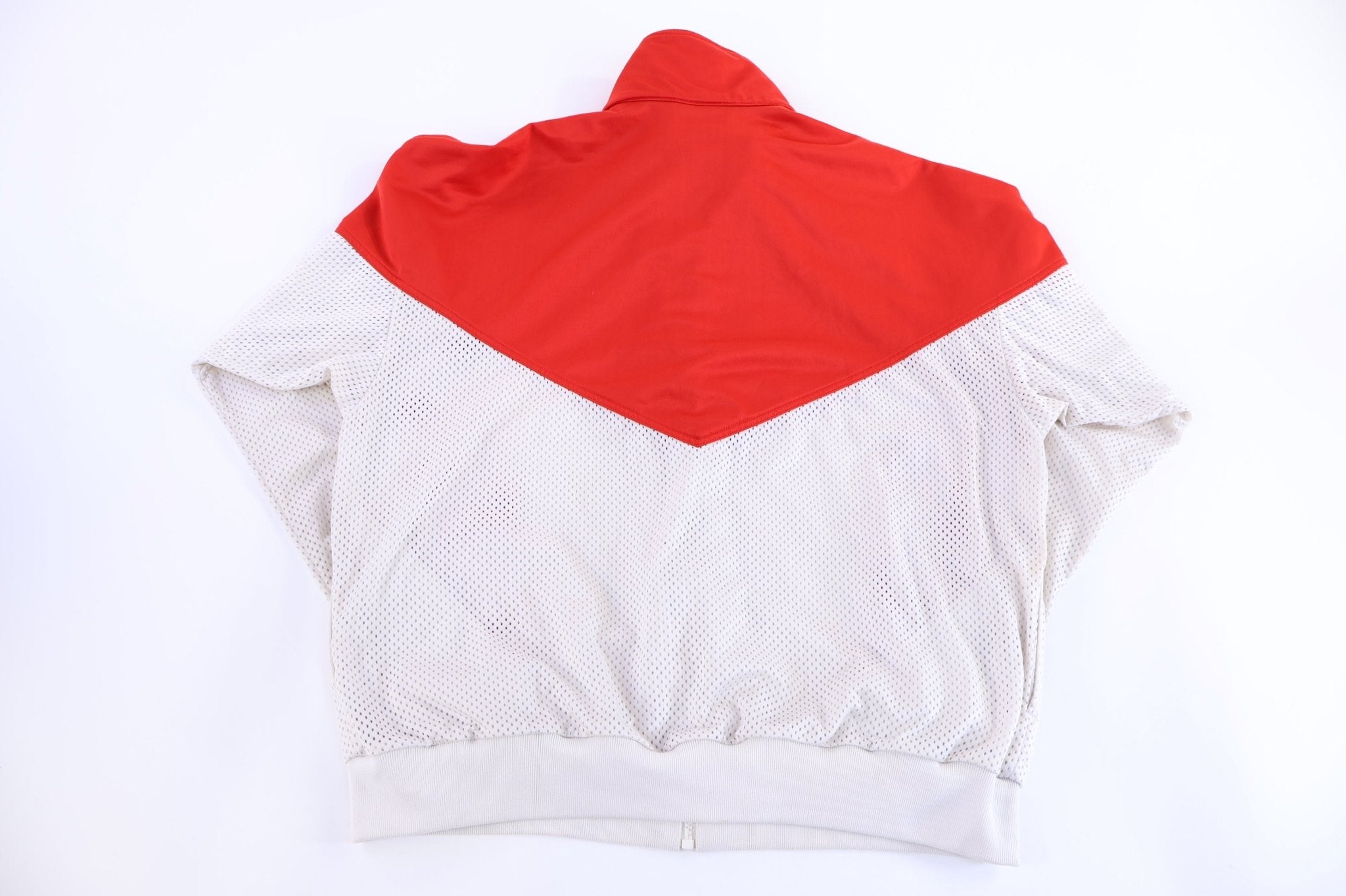90's Nike Embroidered Logo Full Zip Track Jacket - jacket - Thrifted Threads