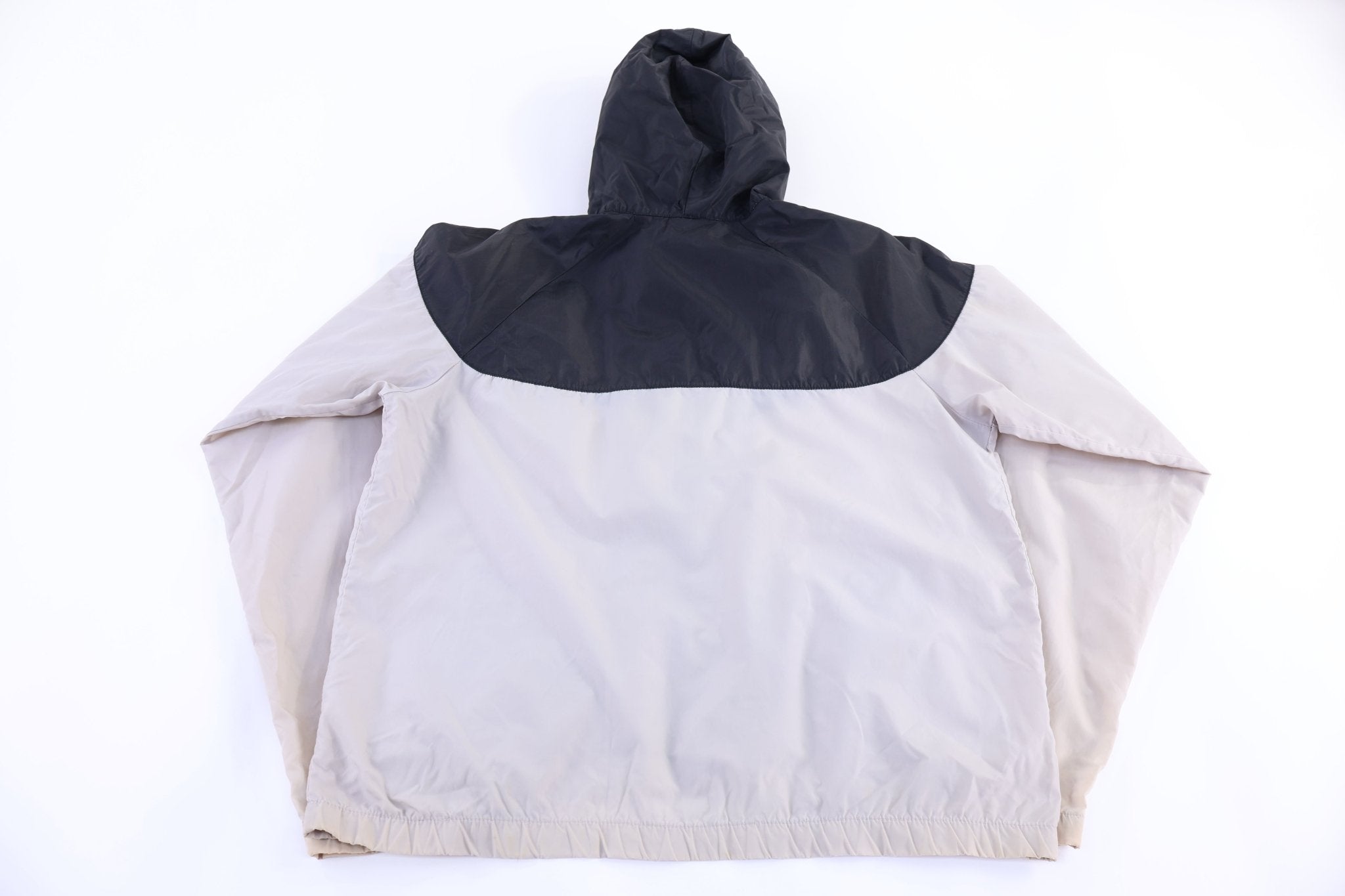 90's Nike Embroidered Logo Full Zip Windbreaker - Jacket - Thrifted Threads