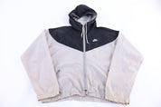 90's Nike Embroidered Logo Full Zip Windbreaker - Jacket - Thrifted Threads