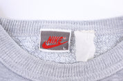 90's Nike Embroidered Logo Grey T-shirt - Shirts & Tops - Thrifted Threads