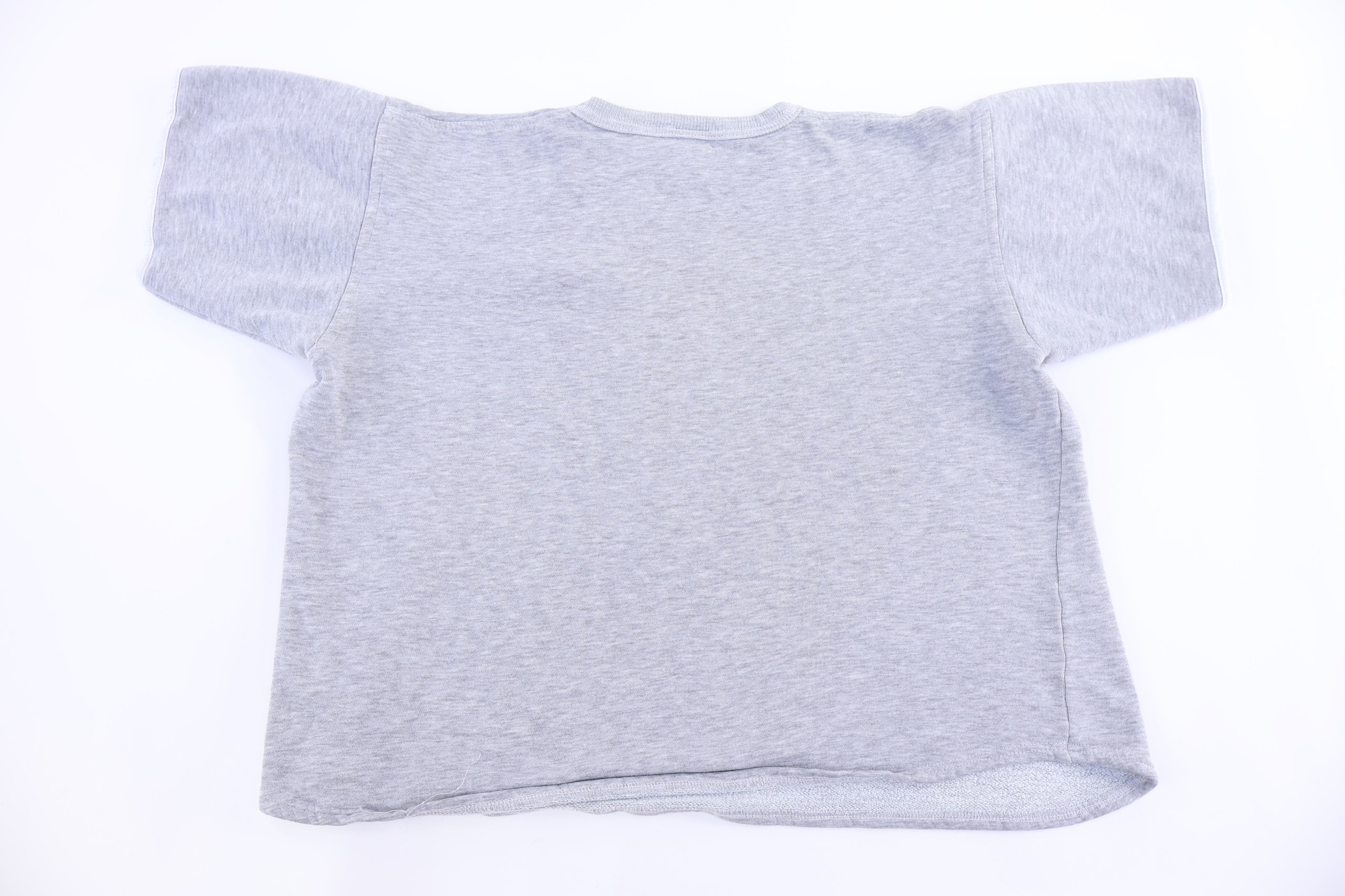 90's Nike Embroidered Logo Grey T-shirt - Shirts & Tops - Thrifted Threads