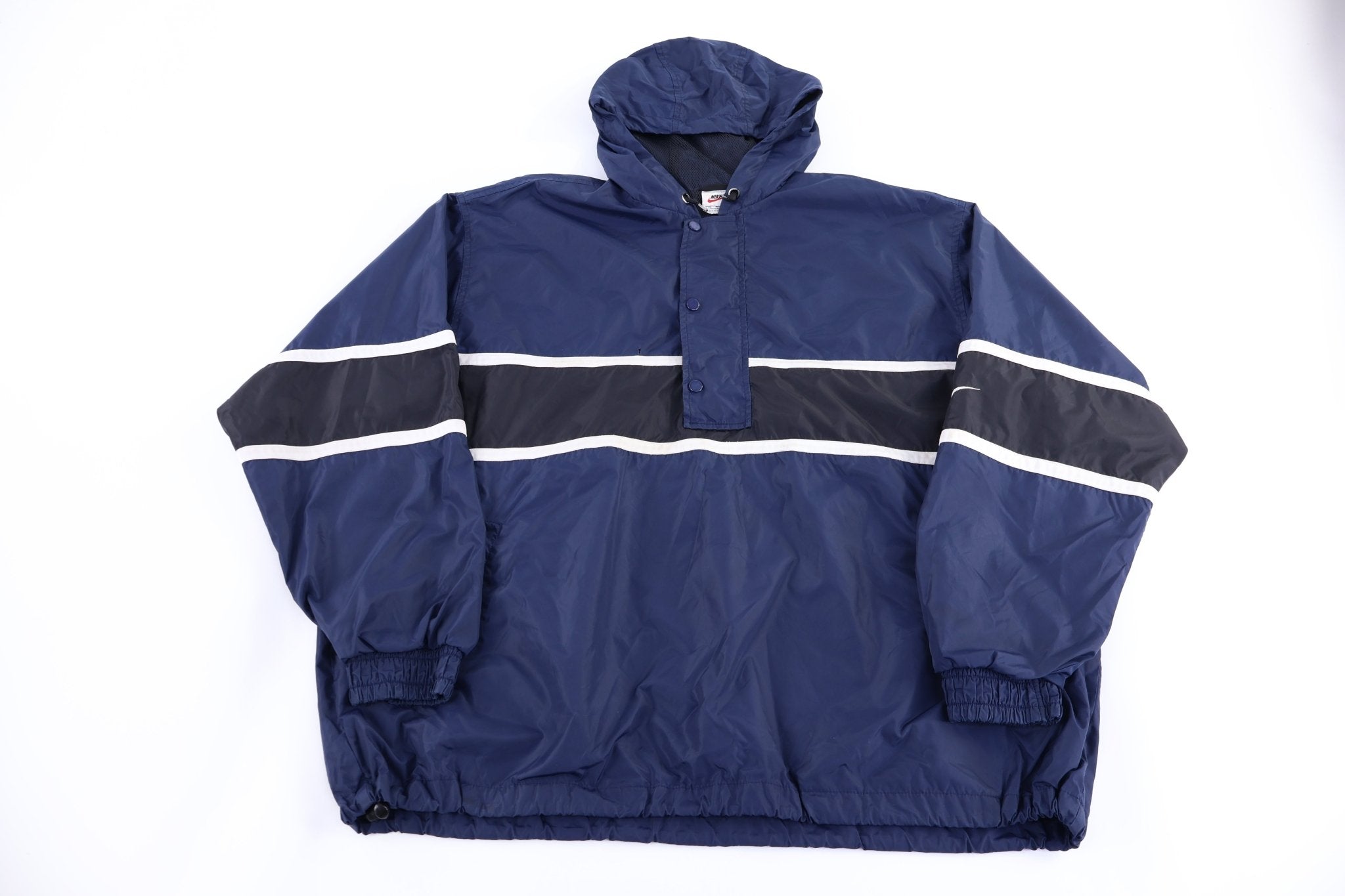 90's Nike Embroidered Logo Half Zip Jacket - Jacket - Thrifted Threads