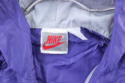 90's Nike Embroidered Logo Kanas State Track Zip Up Jacket - ThriftedThreads.com