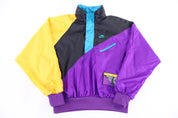90's Nike Embroidered Logo Multicolor Full Zip Jacket - Jacket - Thrifted Threads