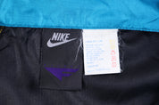 90's Nike Embroidered Logo Multicolor Full Zip Jacket - Jacket - Thrifted Threads