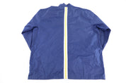 90's Nike Embroidered Logo Navy Full Zip Windbreaker - Jacket - Thrifted Threads