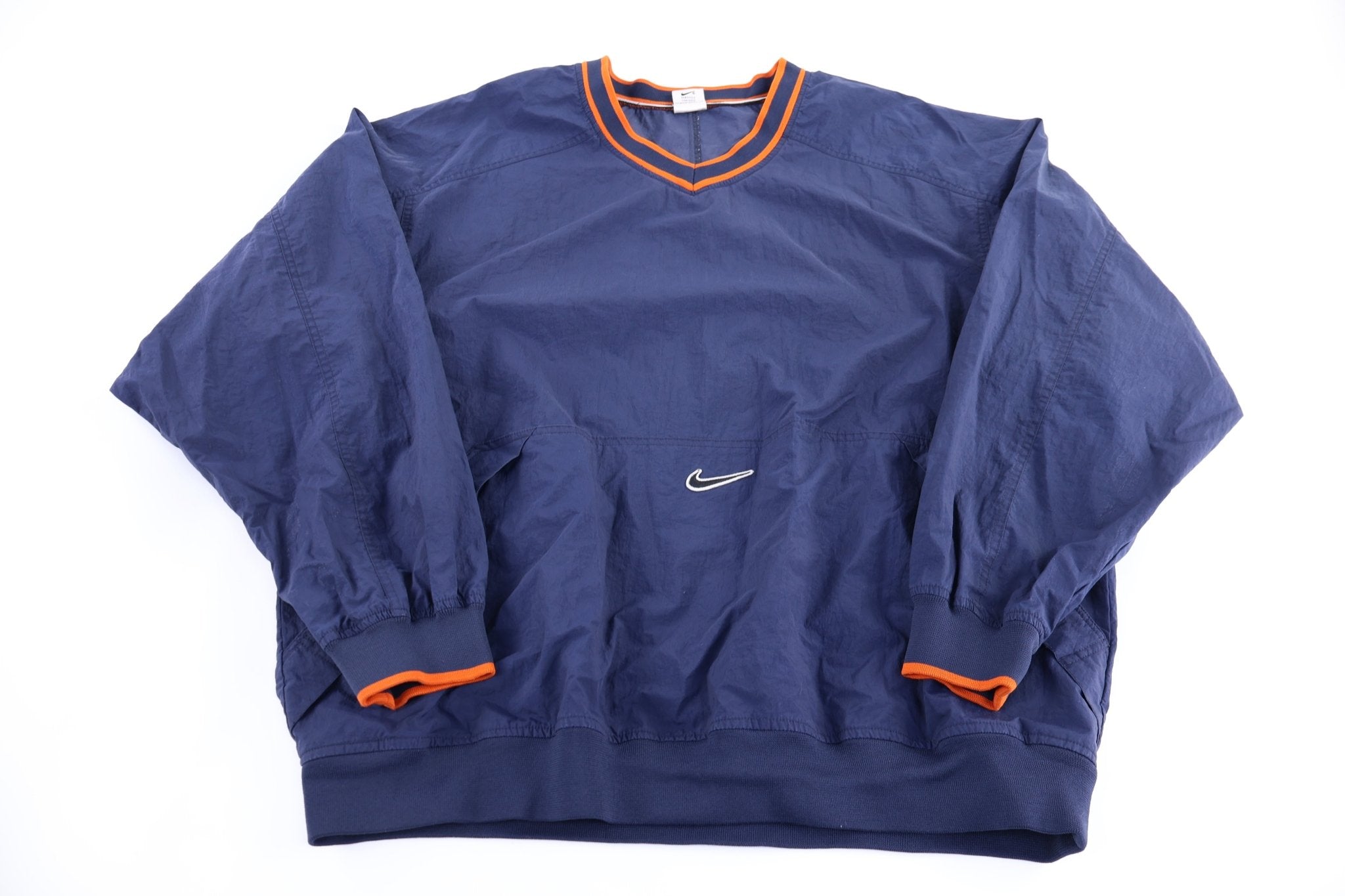 90's Nike Embroidered Logo Pullover Windbreaker - Jacket - Thrifted Threads