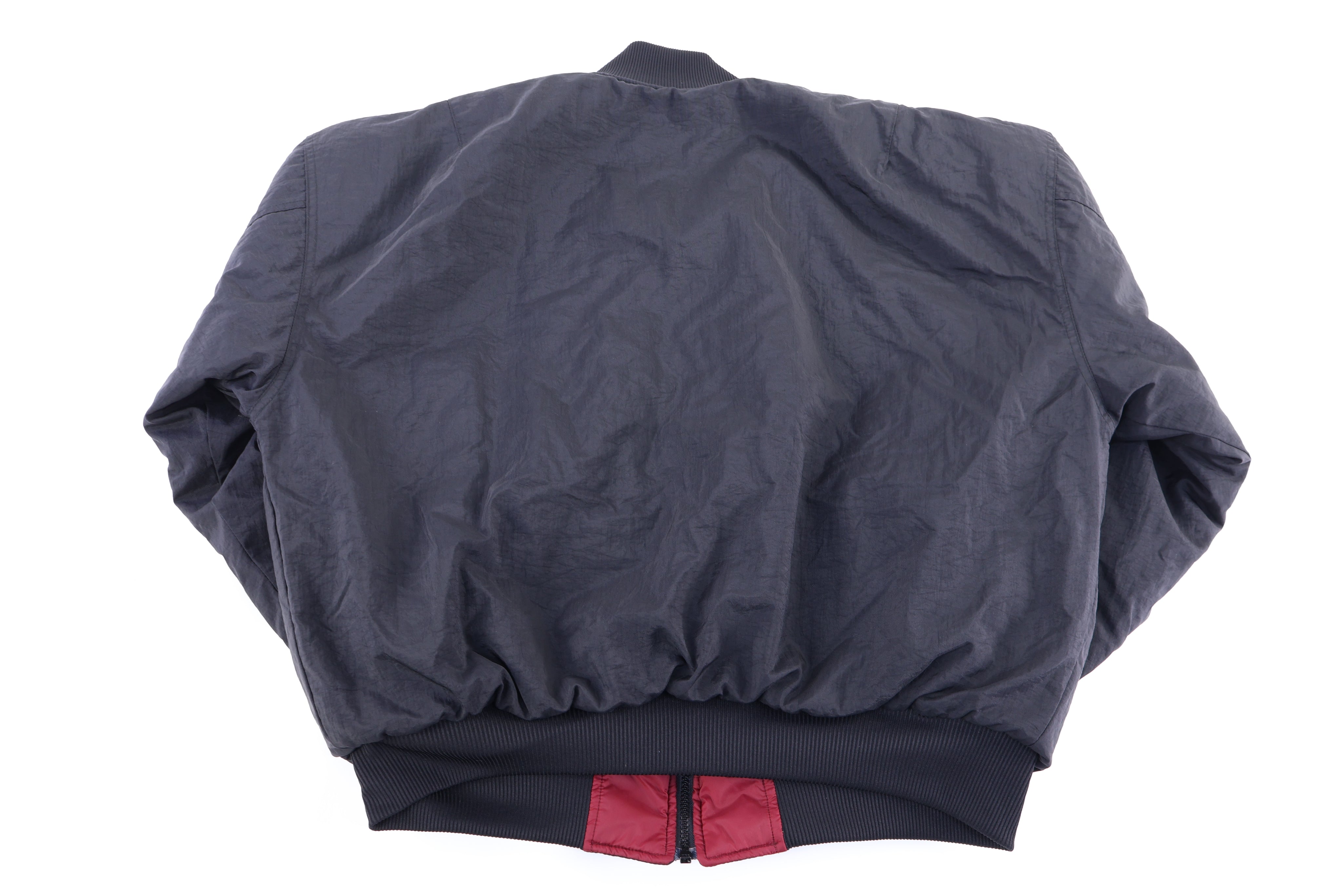 90's Nike Embroidered Logo Reversible Full Zip Jacket - Jacket - Thrifted Threads