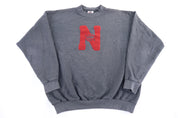 90's Nike Embroidered Logo Sweatshirt - Sweatshirt - Thrifted Threads